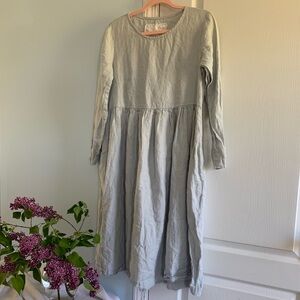 Not Perfect Linen EMILIE Dress